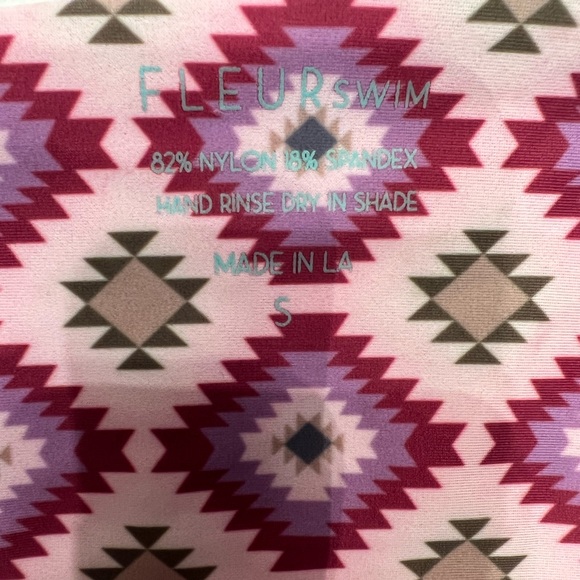 NWT Fleur Swim BIRD OF PARADISE BOTTOM in Aztec - Picture 3 of 7